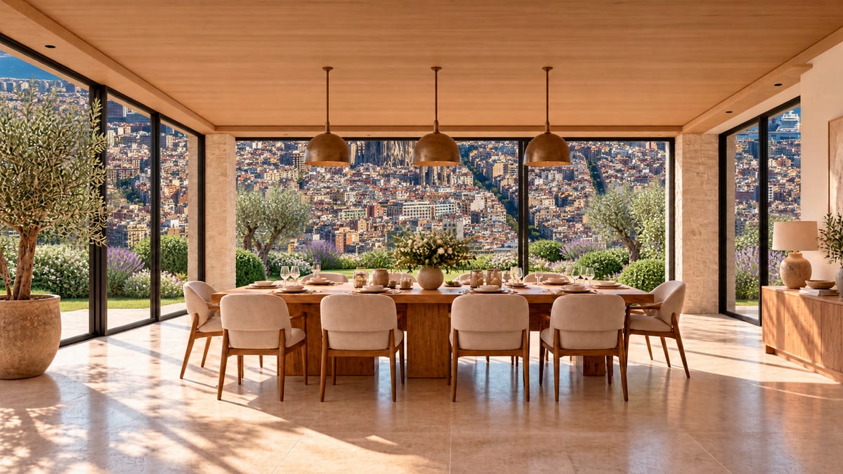 Espacios interiores en Barcelona