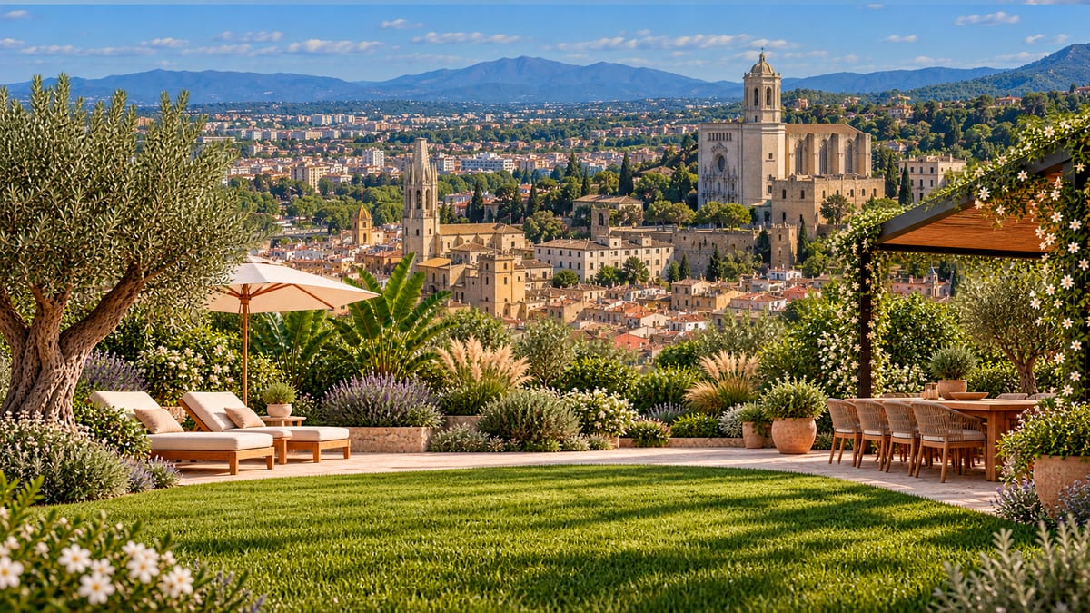 Jardines en Girona
