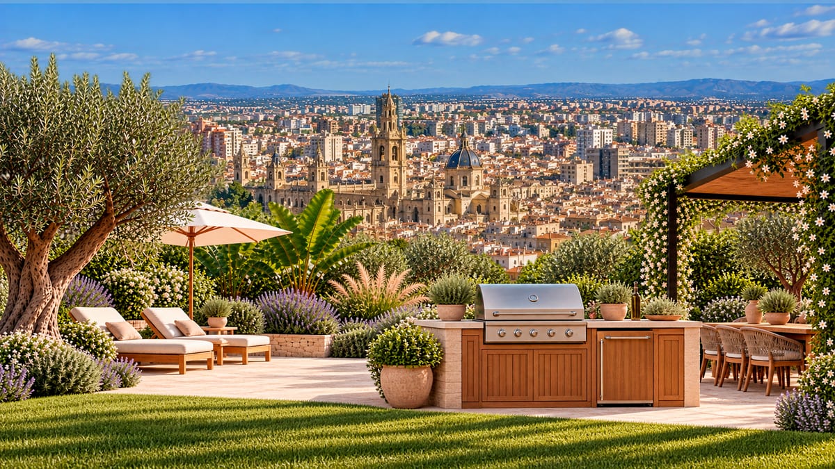 Jardines en La Zubia