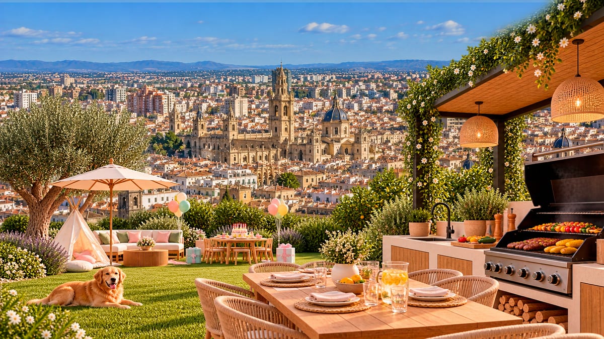 Jardines en La Zubia