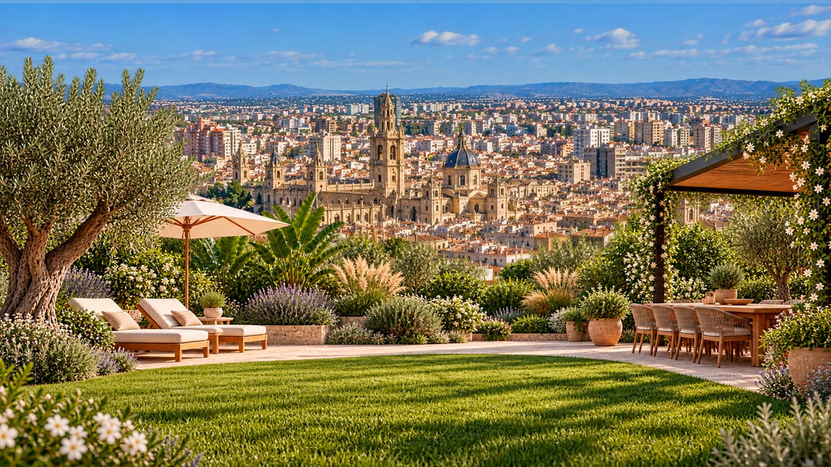 Jardines en La Zubia
