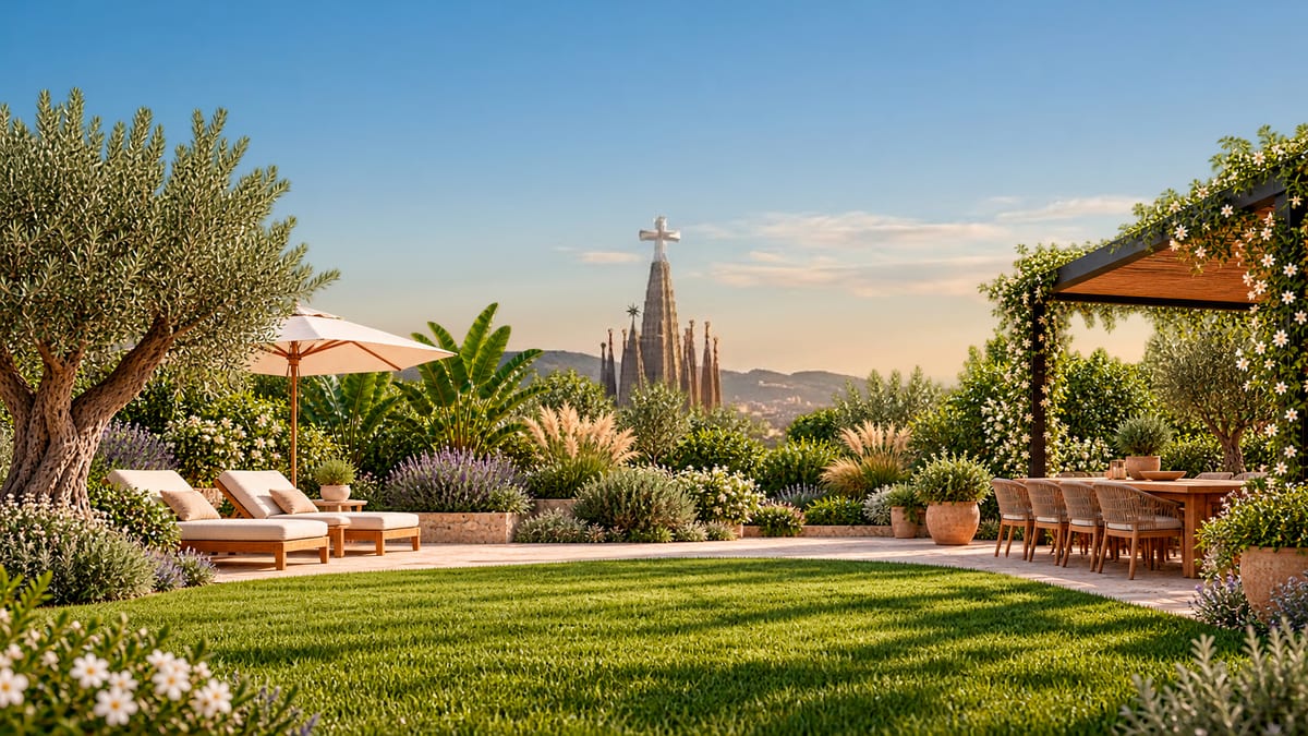 Jardines en Navata
