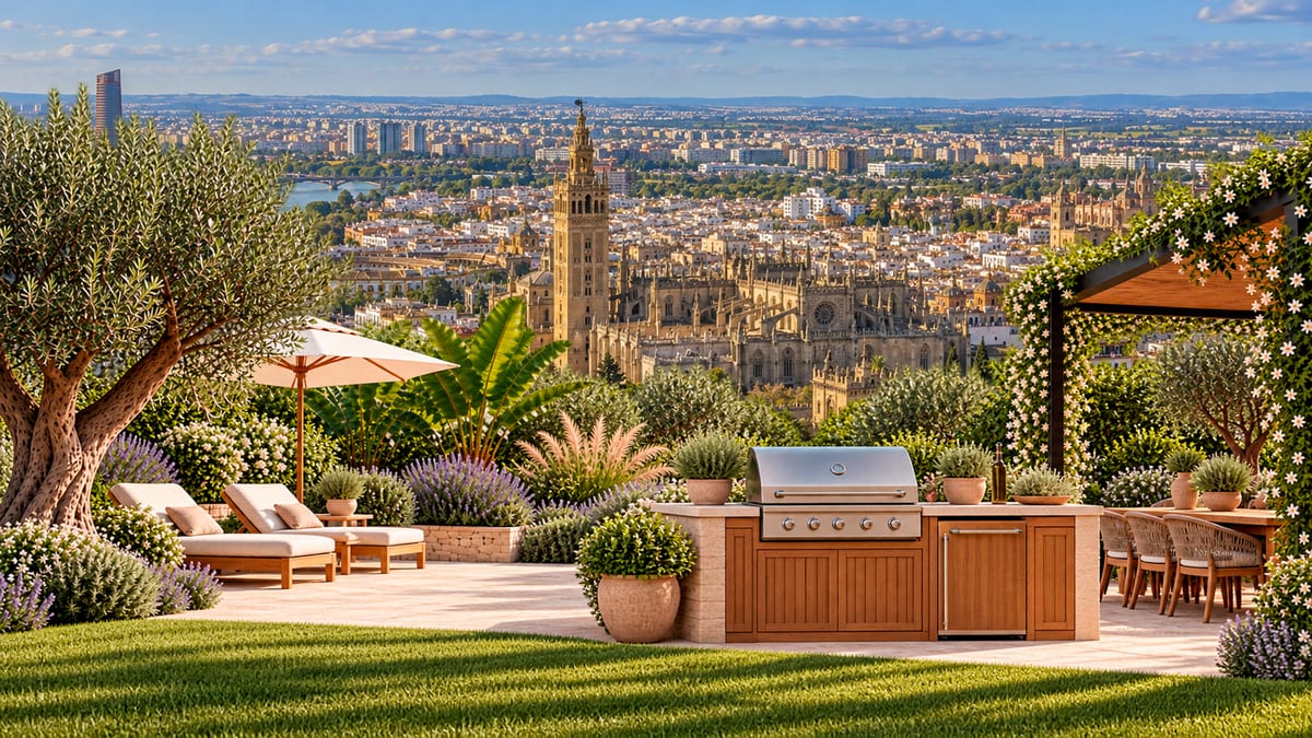 Jardines en Sevilla