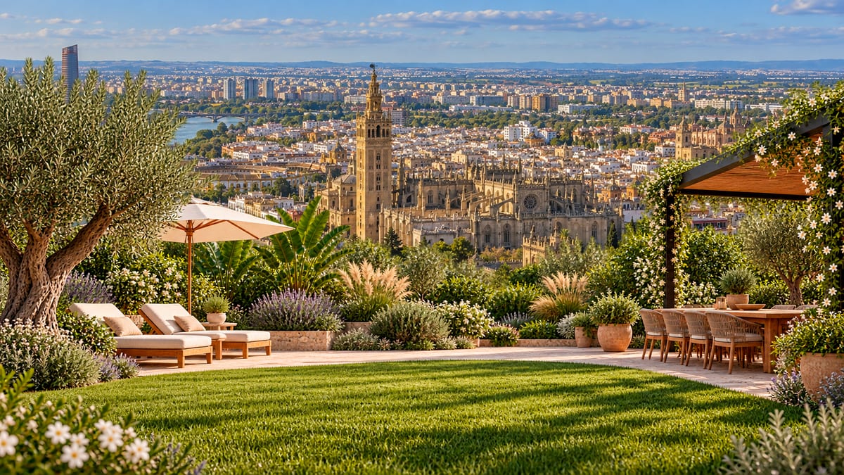 Jardines en Sevilla