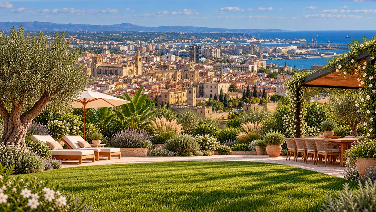Jardines en Tarragona